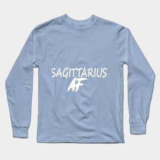 SAGITTARIUS AF WHITE Long Sleeve T-Shirt